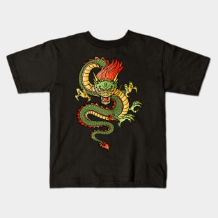 Ascending Dragon 03 Kids T-Shirt